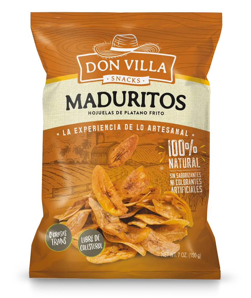Plátano Maduritos Don Villa 135 Gr