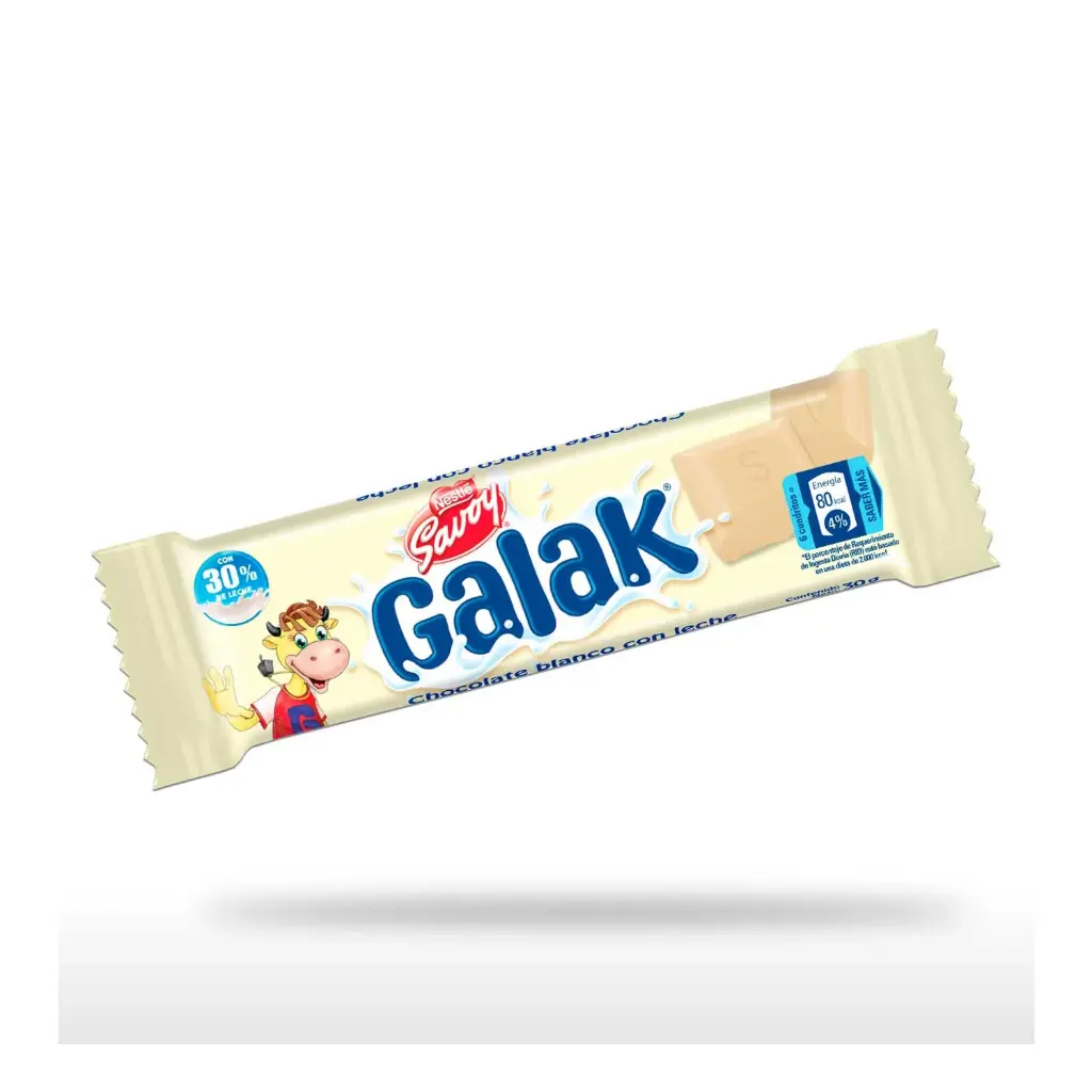 🍫 Chocolate Blanco Galak – 30 gr 