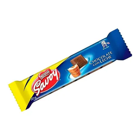 [P4429] CHOCOLATE LECHE SAVOY 30 GR 