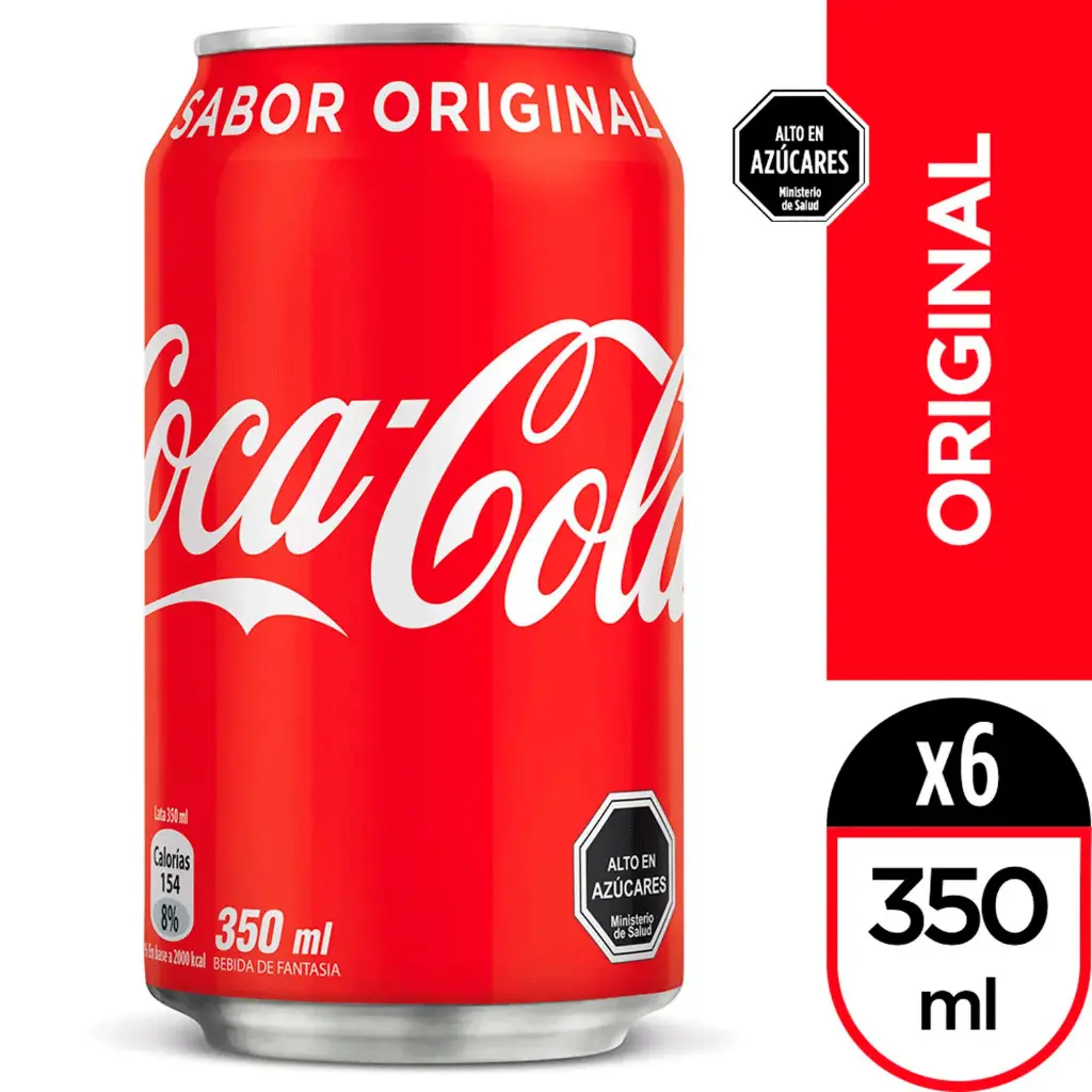 [P9084] 🥤 Coca‑Cola Original – Lata 350 ml 