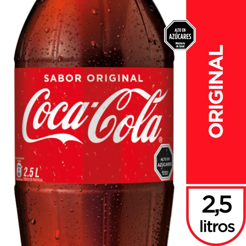 🥤 Coca‑Cola Original – Botella 2,5 Litros 
