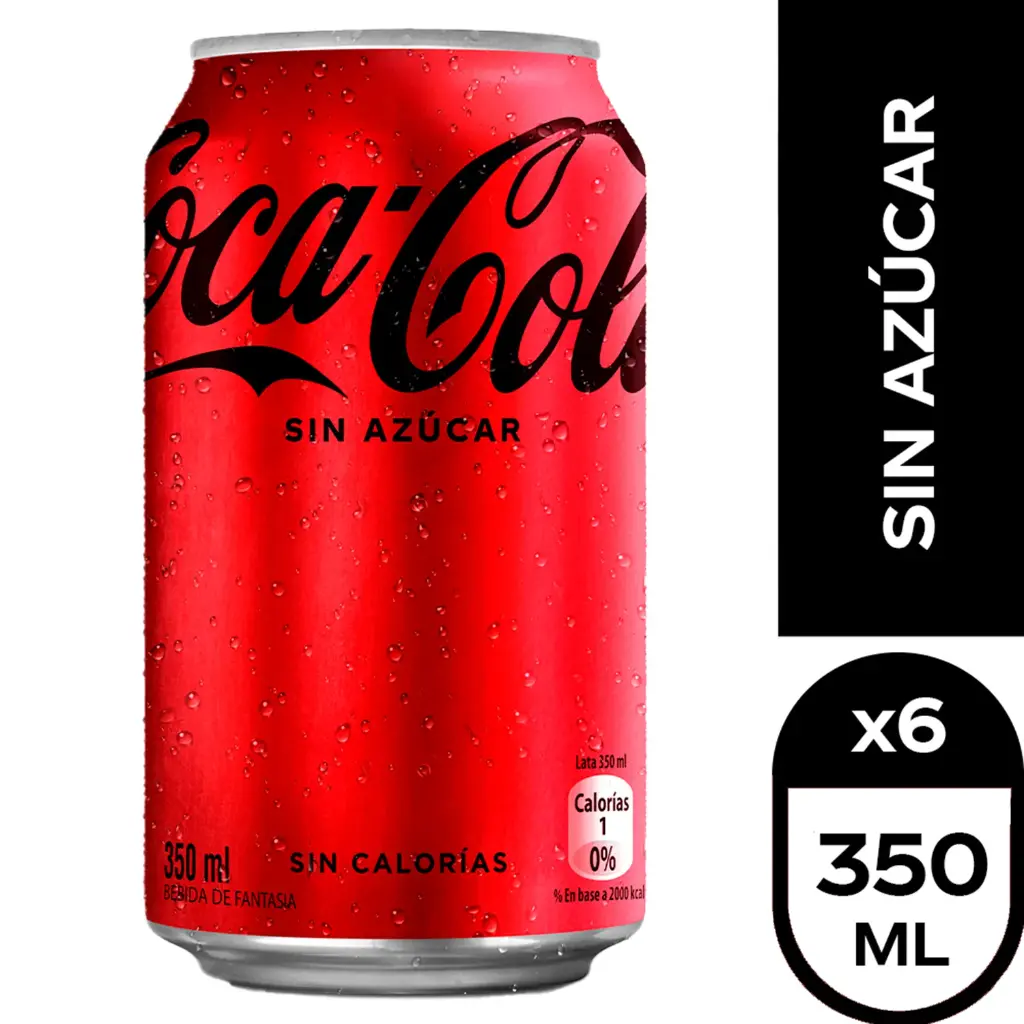 [P9086] COCA COLA SIN AZUCAR 350 ML