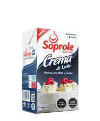 [P6051] CREMA P/BATIR UHT 12 X 1LTS SOPROLE 