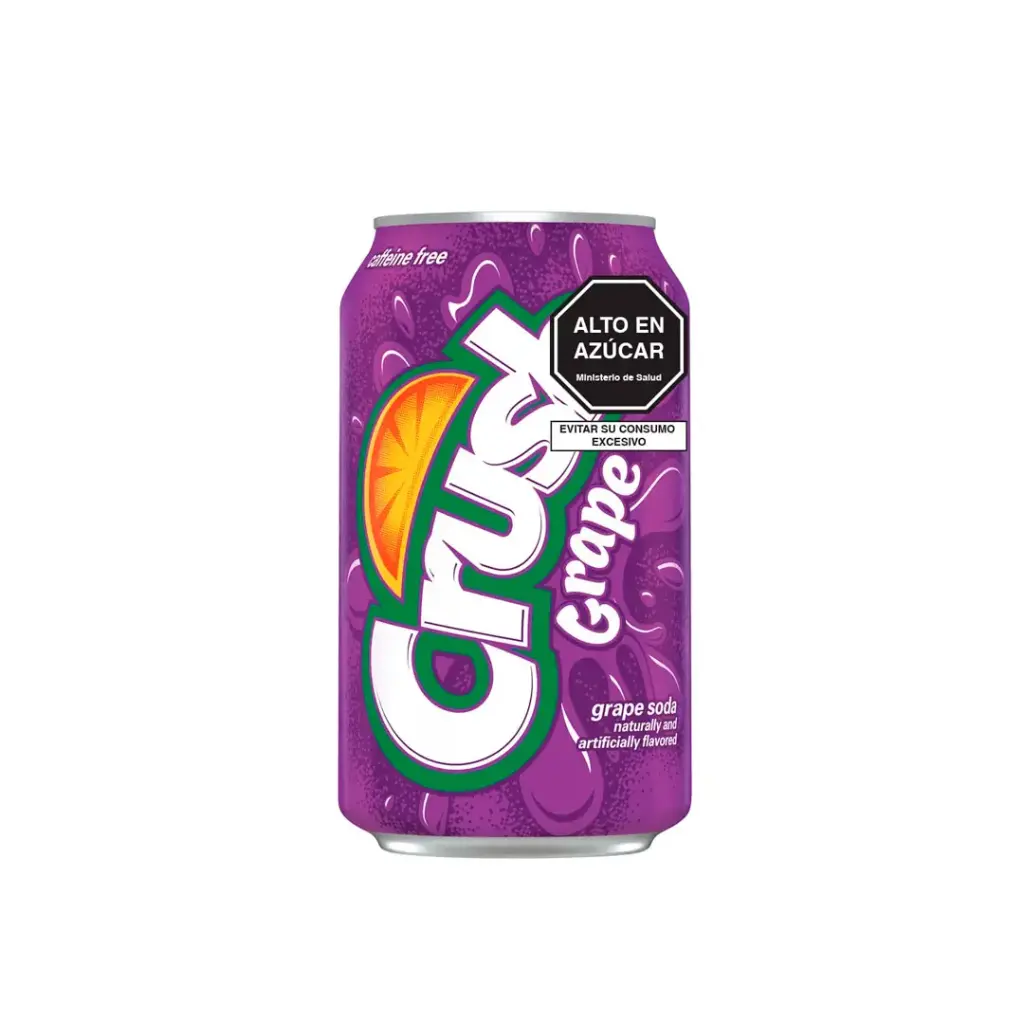 🍇 Crush Grape Uva – Lata 355 ml 