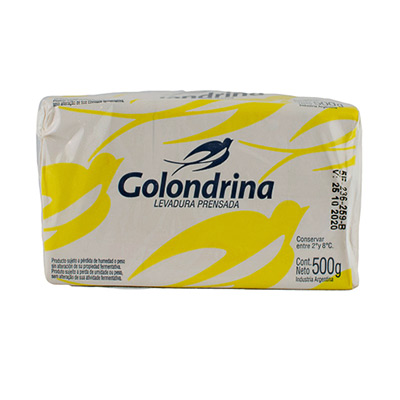[P10035] 🧫 Levadura Fresca Golondrina – Caja 20×500 g 