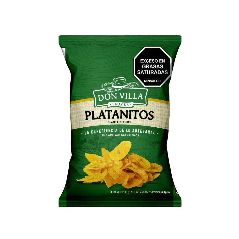 [P10111] 🍌 Plátano con Sal – Don Villa 300 g 