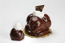 [P602] Profiteroles con crema de chocolate y nutella