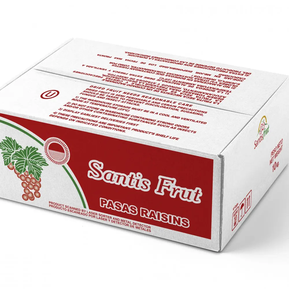 [P1008] 🍇 Uvas Pasas – Caja 10 kg