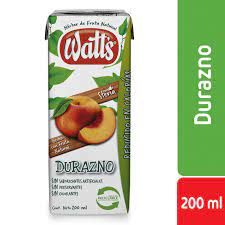 🍑Néctar Watt’s Durazno 200ml