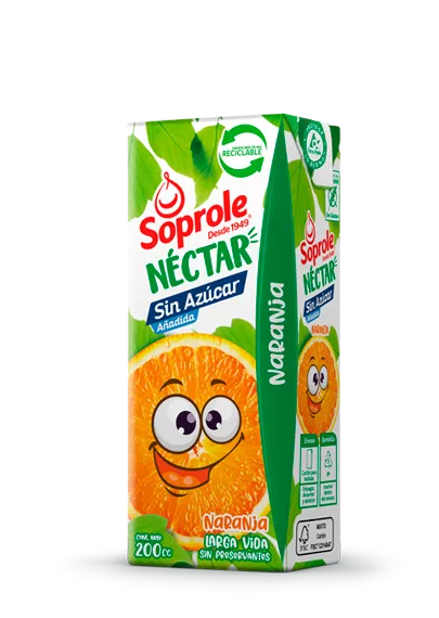 [000481-006] SOPROLE NECTAR DE NARANJA 200 ML