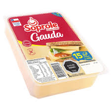 [P6270] QUESO GAUDA SOPROLE 15 LAMINAS 250 GR 