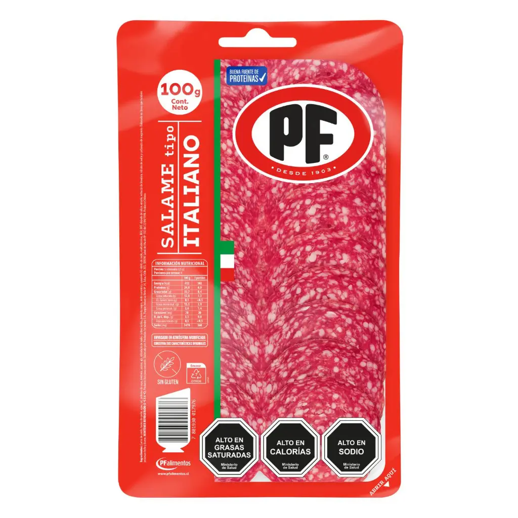 [P8005] Salame Italiano PF 100 g 