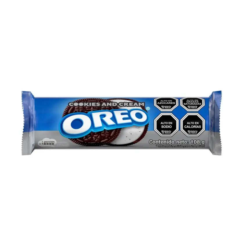 🍪 Oreo Cookies and Cream Tubo – 108 g 