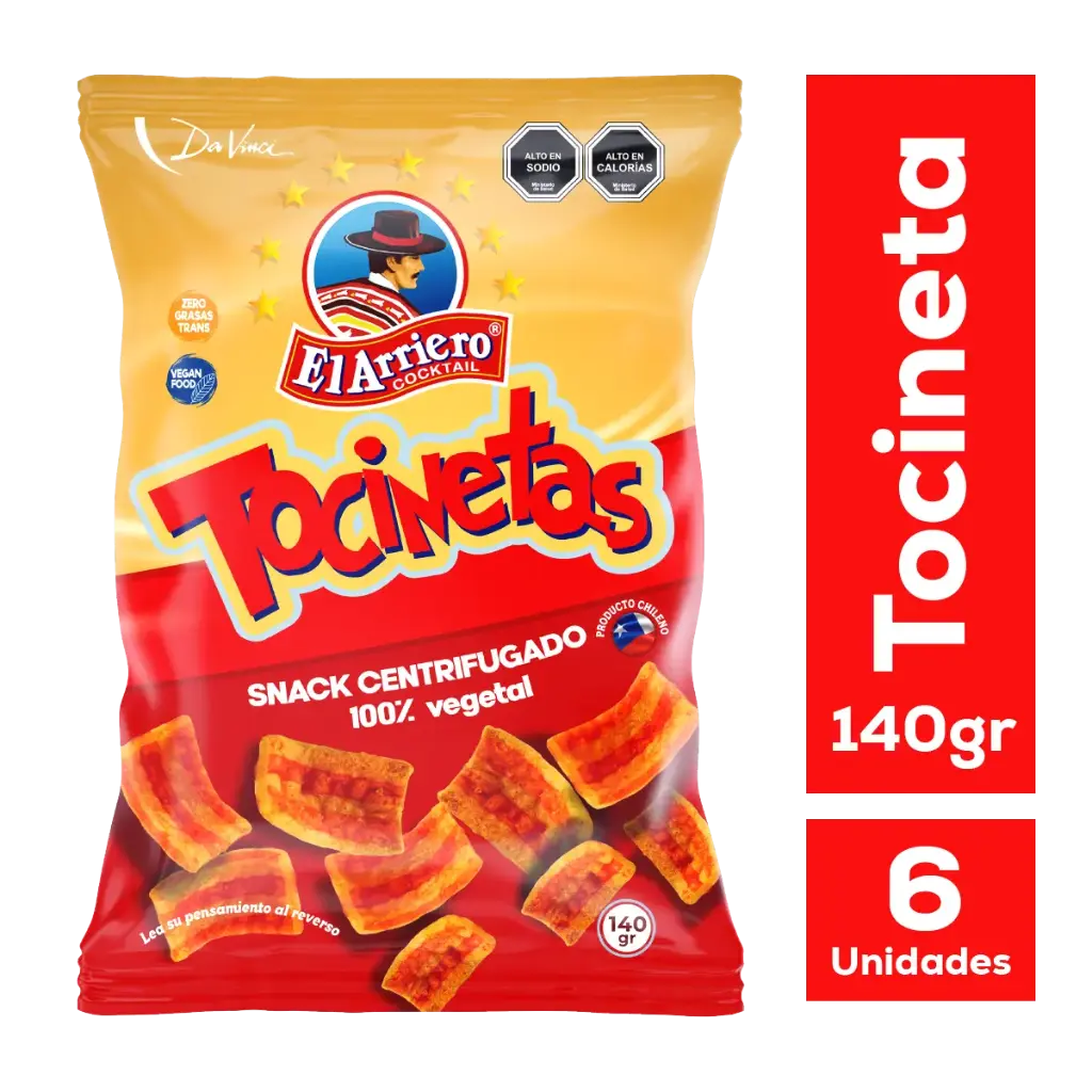 Tocinetas 140gr El Arriero