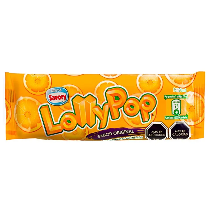 🍊 Lolly Pop Helado Naranja 90 Ml