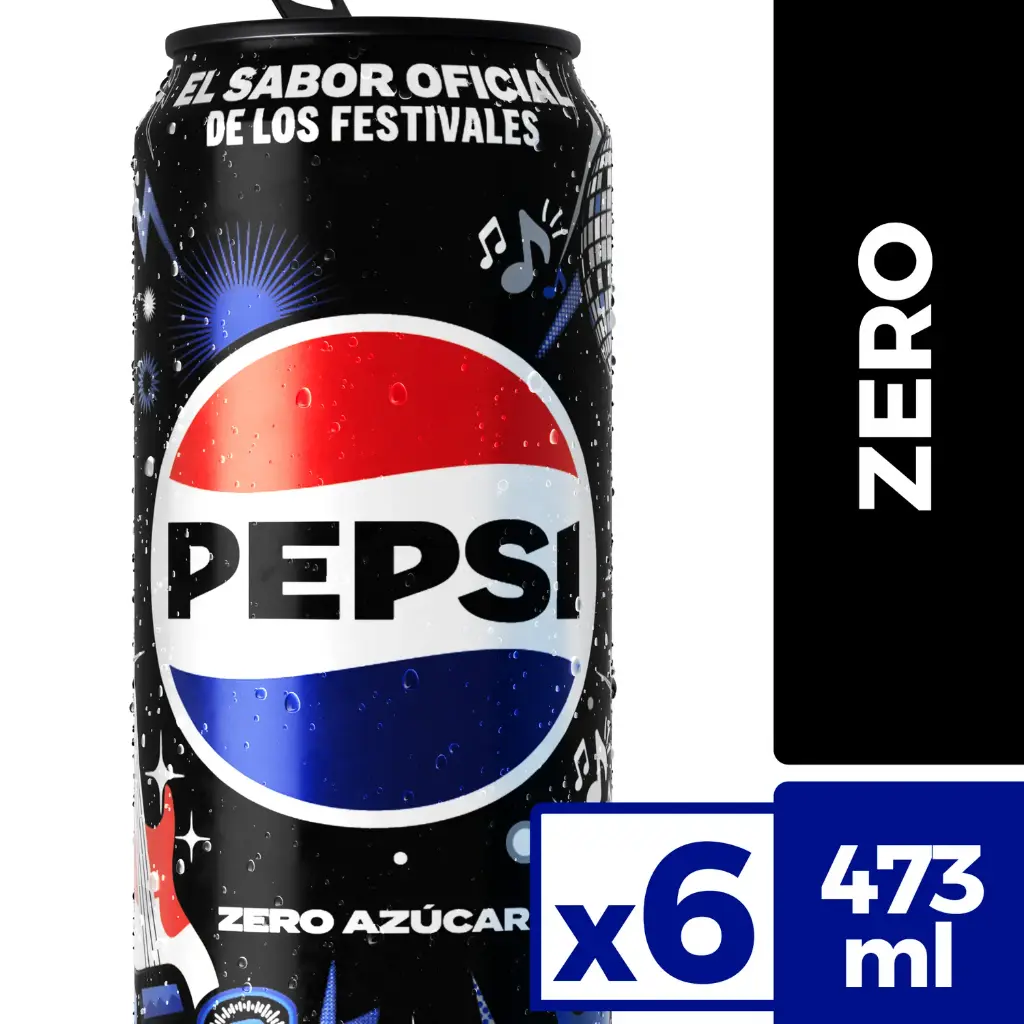 [P10205] 🥤 Pepsi Zero – Lata 473 ml