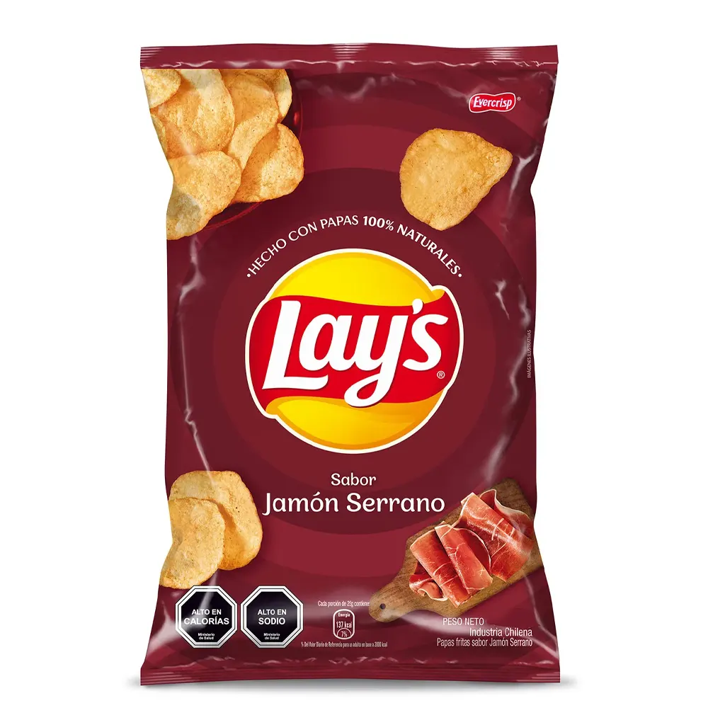 [P10565] Papas Fritas Lay's Jamón Serrano 230 g 