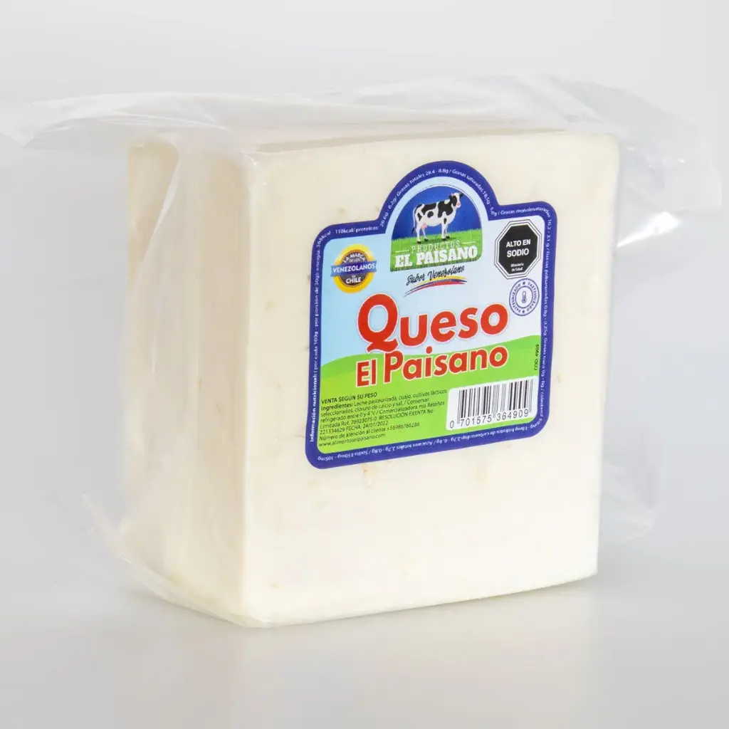 [P10660] 🧀 Queso Paisa en Trozo El Paisano – Kg 
