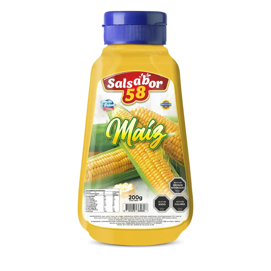 [P0419] 🌽 Salsa de Maíz El Paisano – 200 g