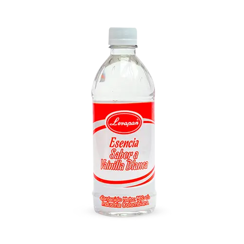 [3160013] 🌿 Esencia de Vainilla Blanca Levapan – Pack 2x500 ml