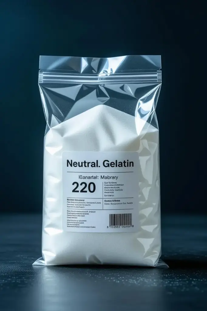 [P7075] 🟠 Gelatina Neutra 220 Bloom – 1 Kg