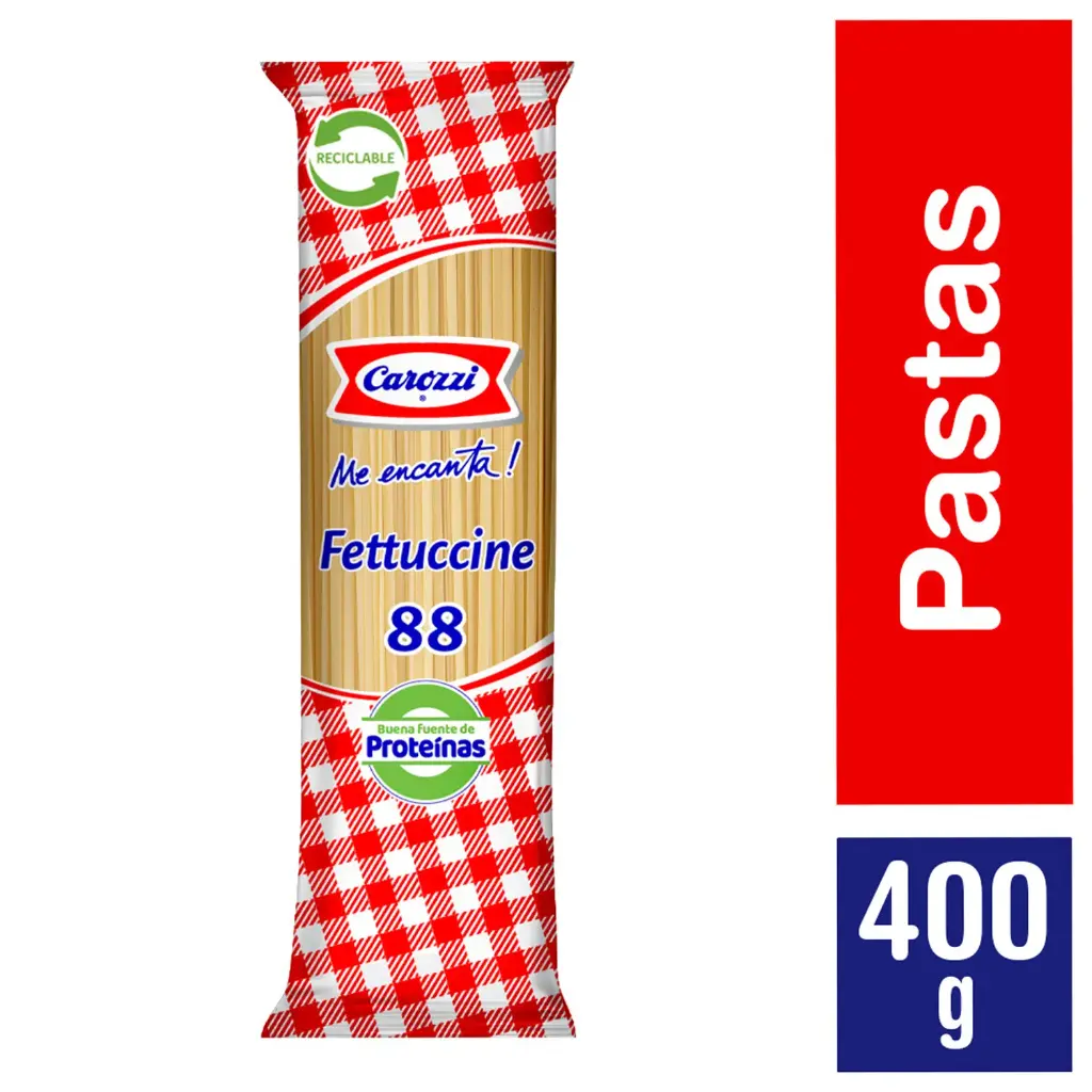 [P20035] Pasta Fettuccine N°88 Carozzi 400 g 