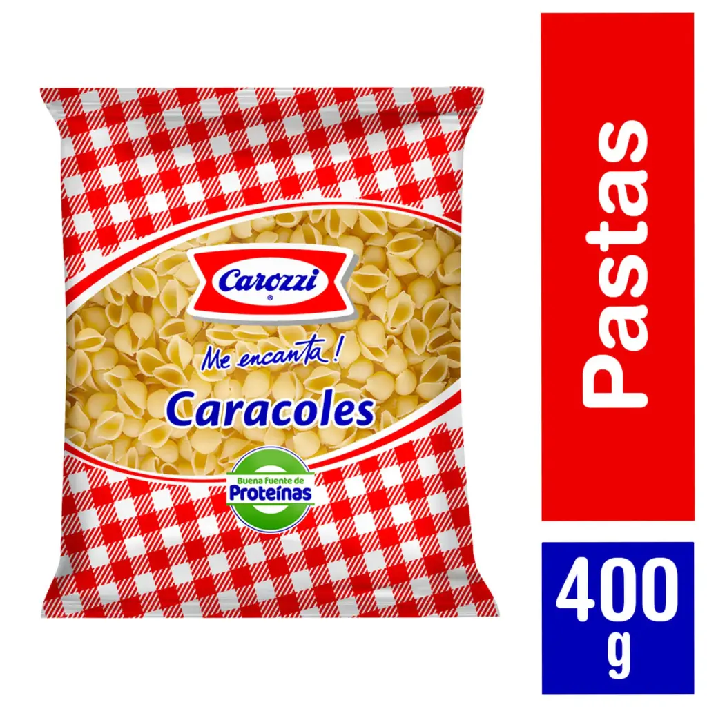 [P20032] Pasta Caracol N°55 Carozzi 400 g 