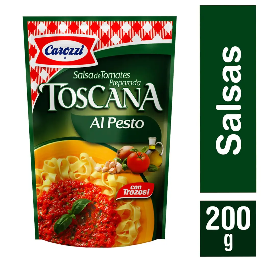 Salsa de Tomate Carozzi Toscana Al Pesto 200 g 