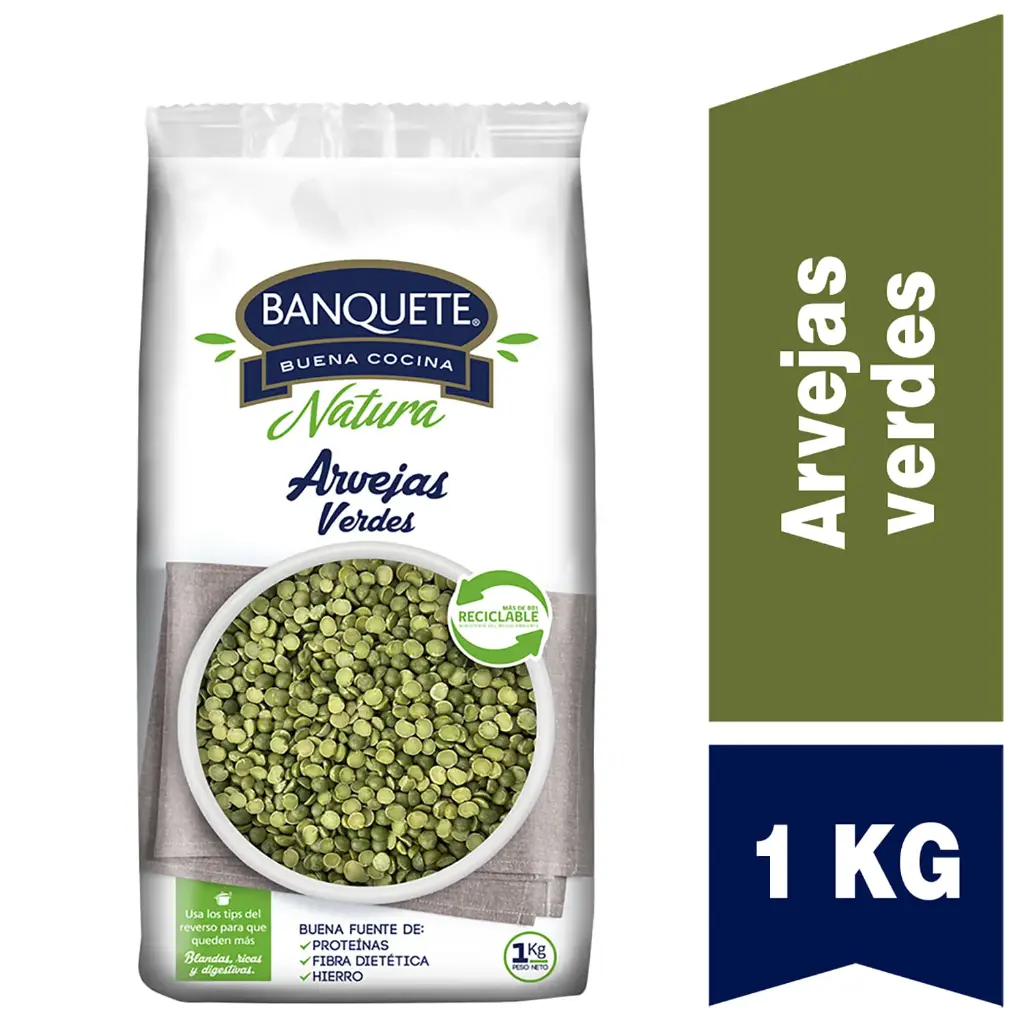 Arvejas Banquete Partidas 1 kg 