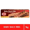 Baby Back Ribs Super Cerdo Cong 1 kg 