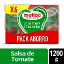 Salsa de Tomate Malloa Italiana 200 g 6 un. 