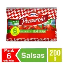 Salsa de Tomate Pomarola 200 g 6 un. 