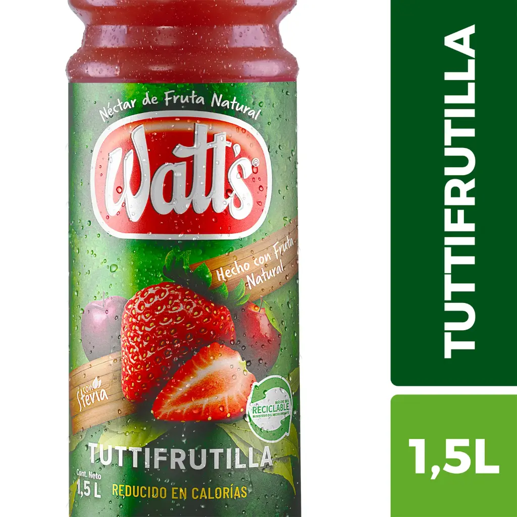 Néctar Watt's Tuti Frutilla 1.5 L 