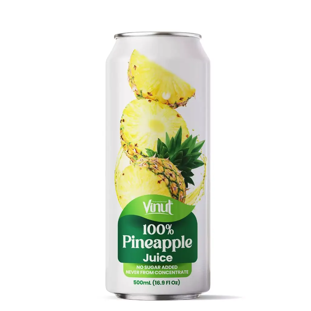 [P755PIÑA] Jugo Vinut Sabor Piña 100% Fruta 500ml