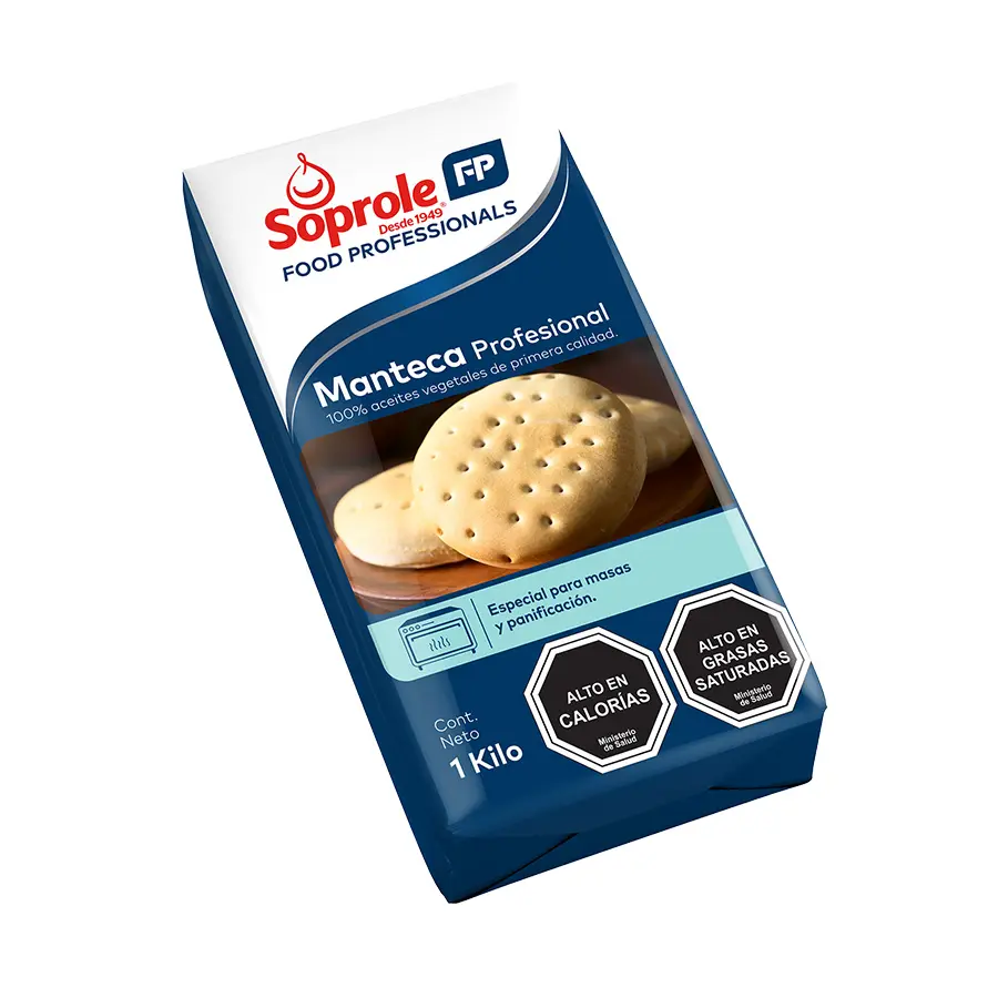 Manteca Vegetal Profesional Soprole Caja 12 Kg