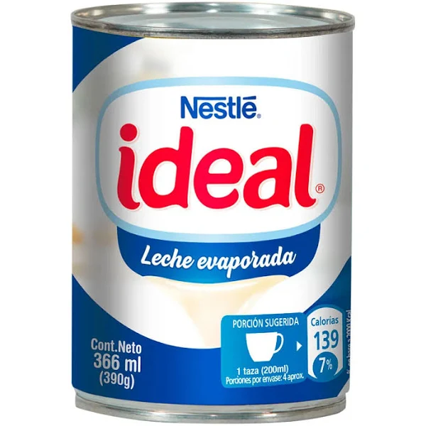 Leche Evaporada Nestlé – Caja 24 x 366 ml