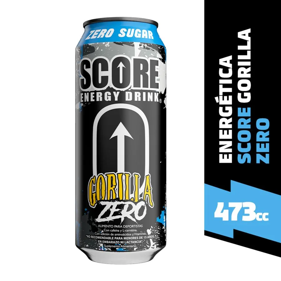 🦍 Score Gorilla Zero – 473 ml