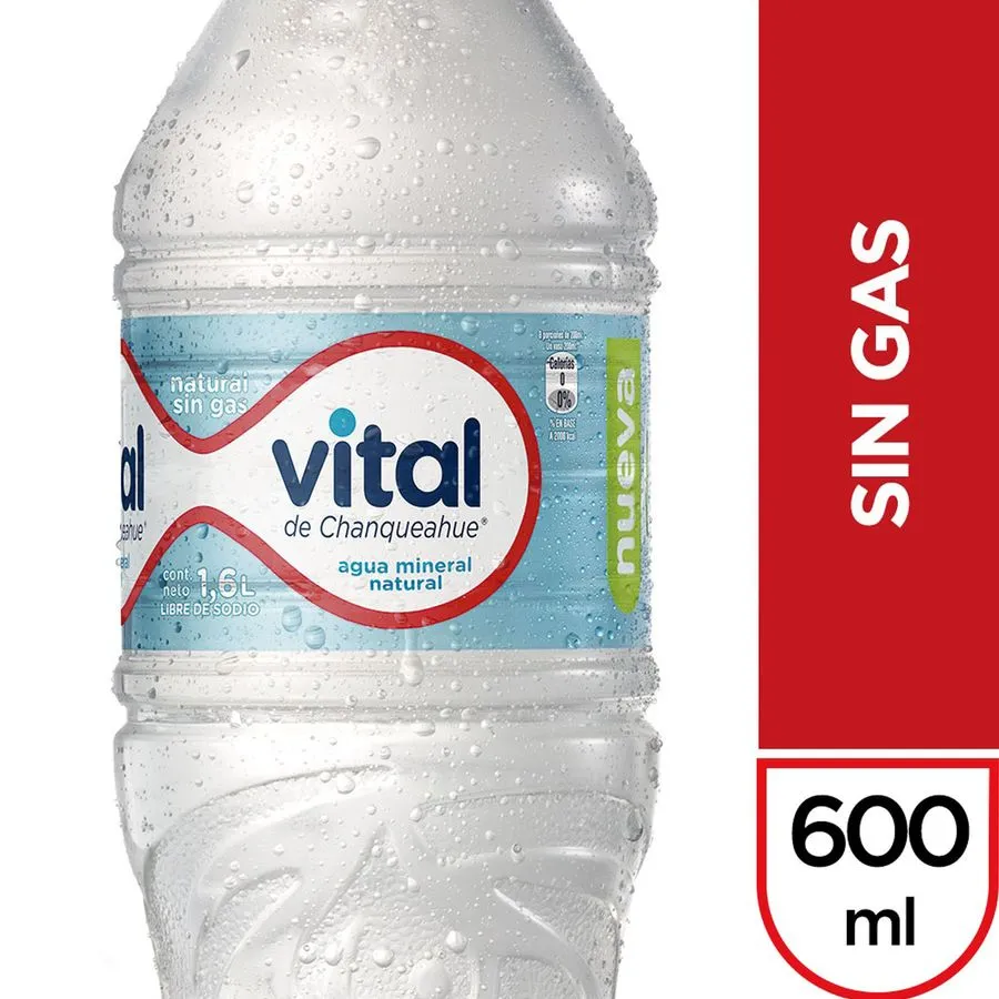 [122729] AGUA VITAL SIN GAS 600ML 