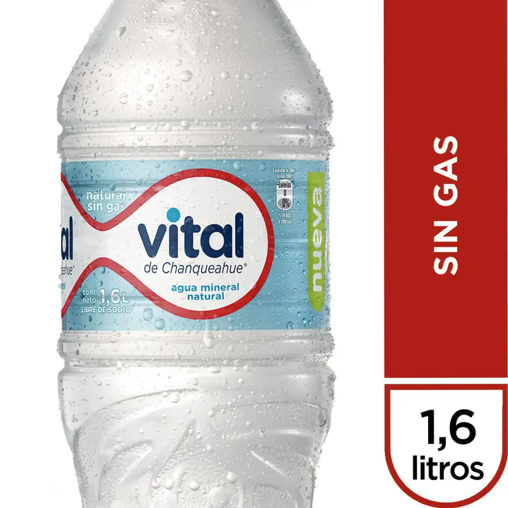 💧Agua Mineral Vital Sin Gas 1.6 L  