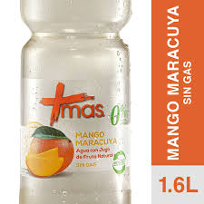 💧🥭🍈Más Mango Maracuyá Sin Gas – 1,6 L 