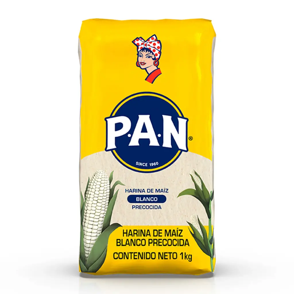 [P20022] 🌽 Harina PAN Blanca – 1 kg 