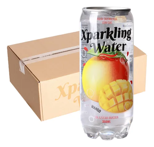 💧🍓 Xparkling Water Sabor Surtidas – Lata 350 ml