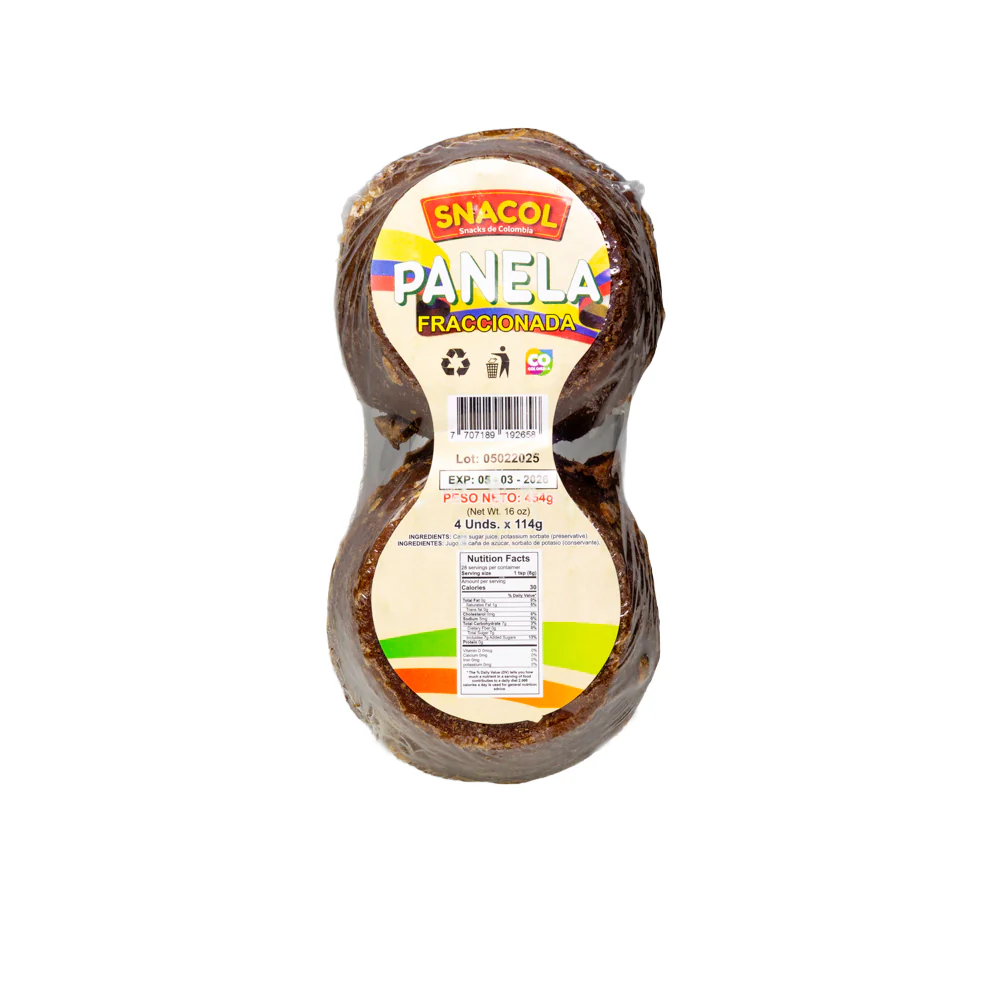 [PPFS114G] 🍯 Panelada Fraccionada Snacol – 114 g