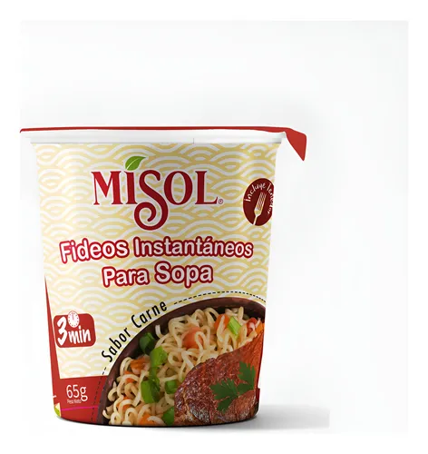 [MSSC65G] 🍲 Misol Sopa Sabor Carne – 65 g
