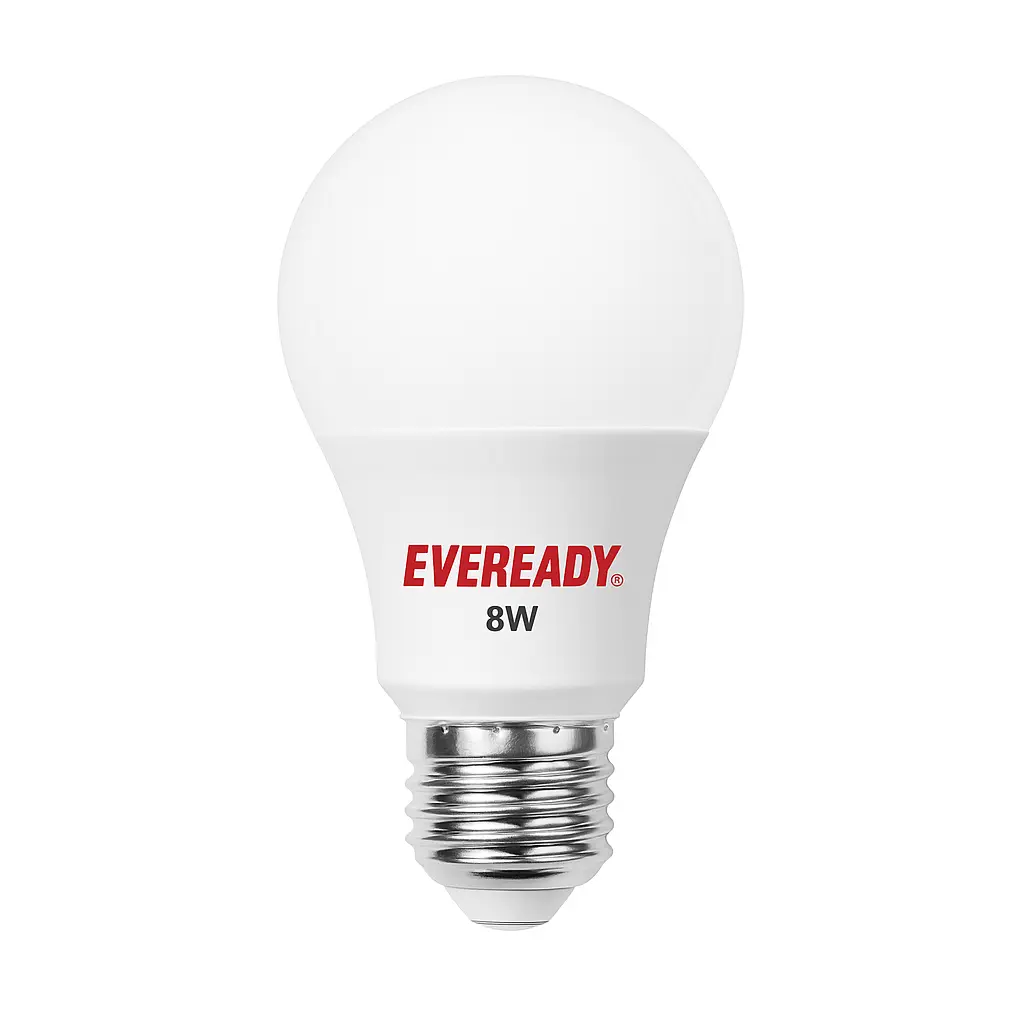 [P7574] Eveready Ampolleta LED 8W – Luz Blanca Cálida 