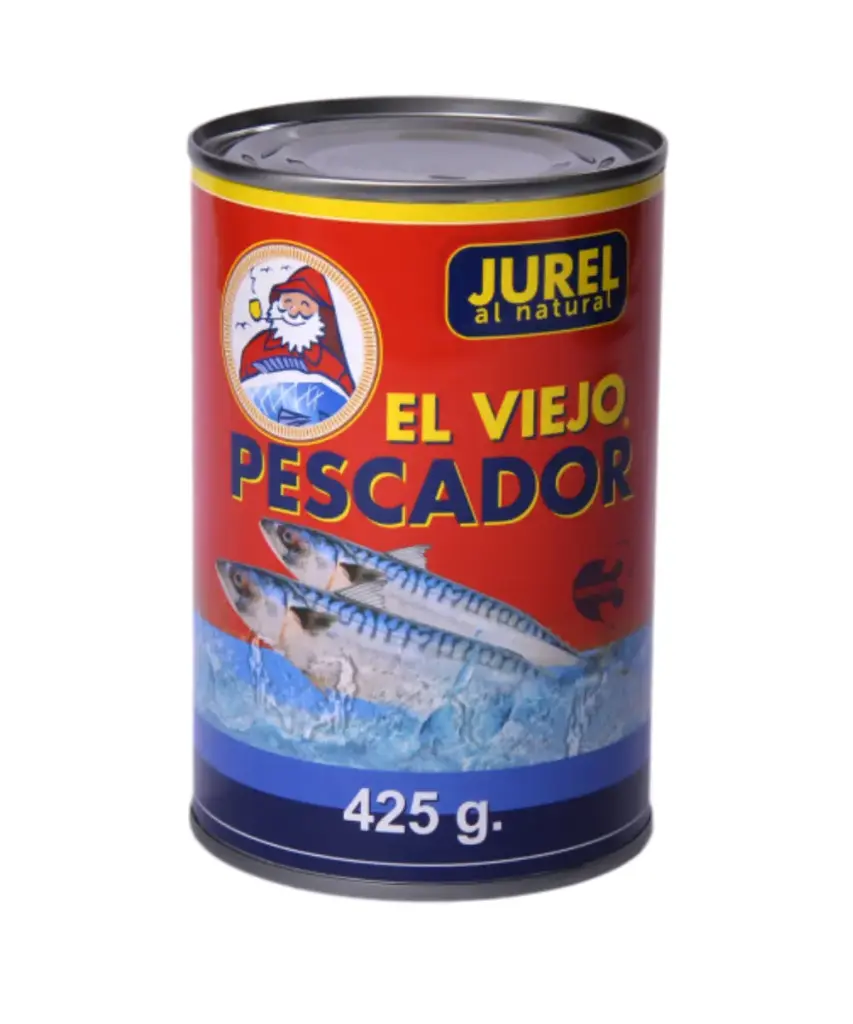 [P20005] Jurel El Viejo Pescador Al Natural Lata 425 G