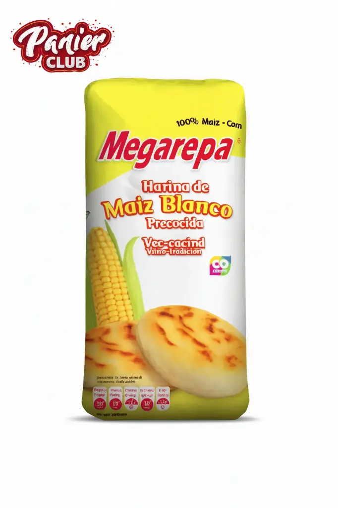 [P20011] Megarepa Harina de Maíz Blanco Precocida 1 Kg