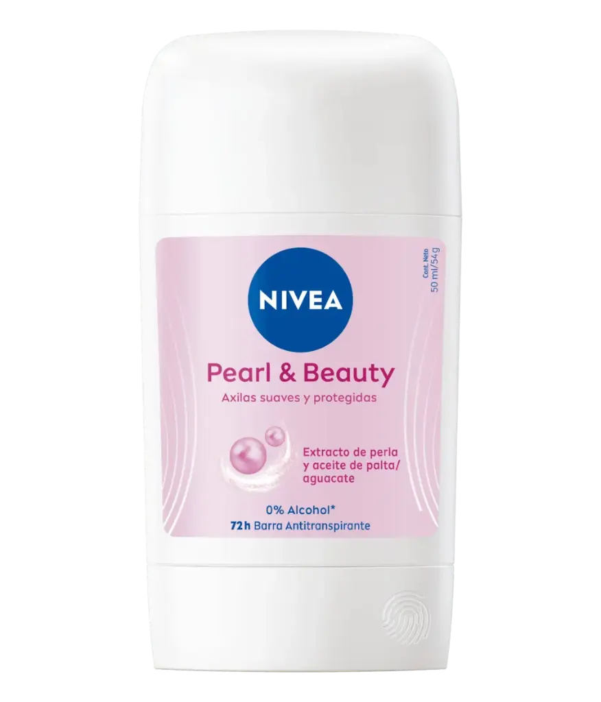 🌸 Antitranspirante en Barra NIVEA Pearl & Beauty 50 ml