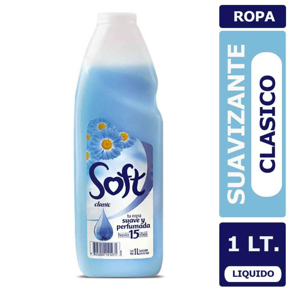 [P20025] 🧼🌸 Suavizante de Telas Soft Classic – 1000 ml
