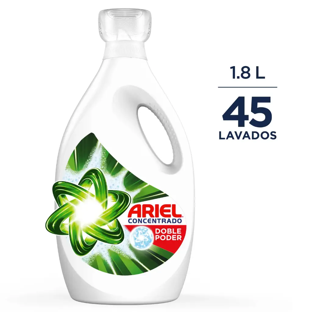 [P20029] 🧺 Ariel Detergente Concentrado Doble Poder 1.8 L
